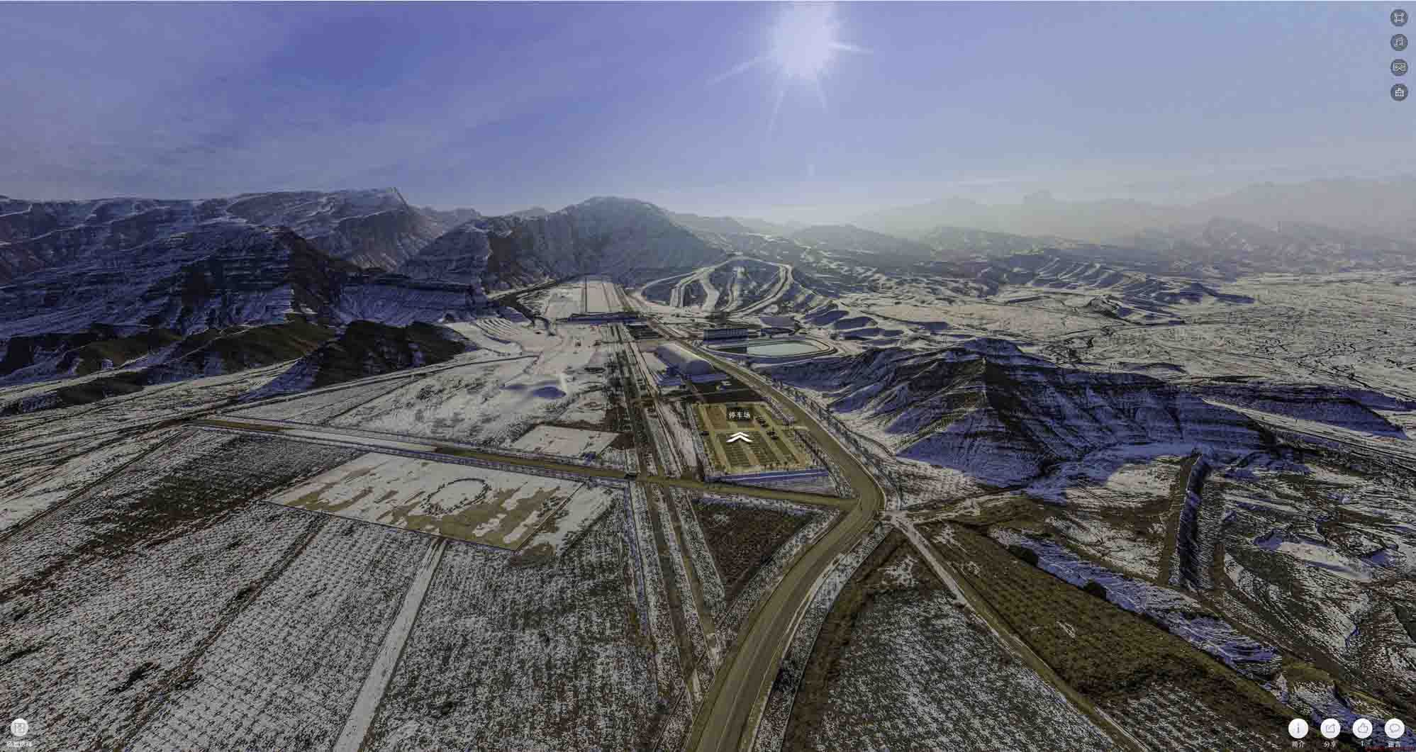 蒙山720全景技术：开启全方位视觉新纪元——在手绘地图中的应用探索